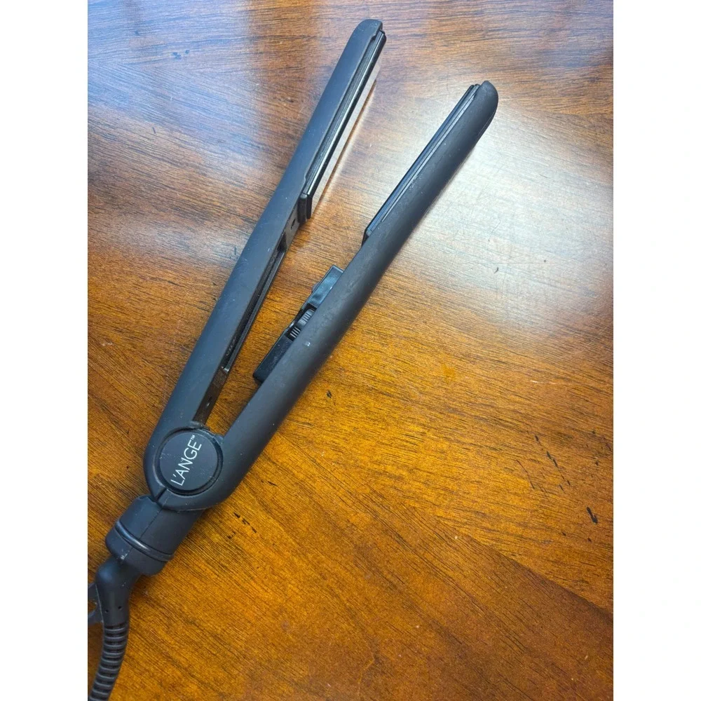 L'ange Aplatir 1 Inch Ceramic Flat Iron Hair Straightener Black HS035 450F